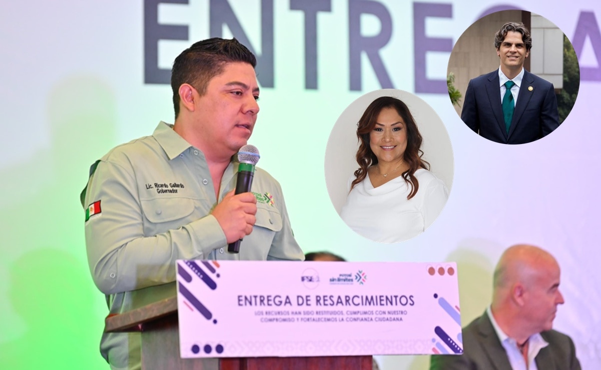 Juan Carlos Valladares y Sonia Mendoza, posibles candidatos a la alcaldía de SLP en 2027, destapa Gallardo